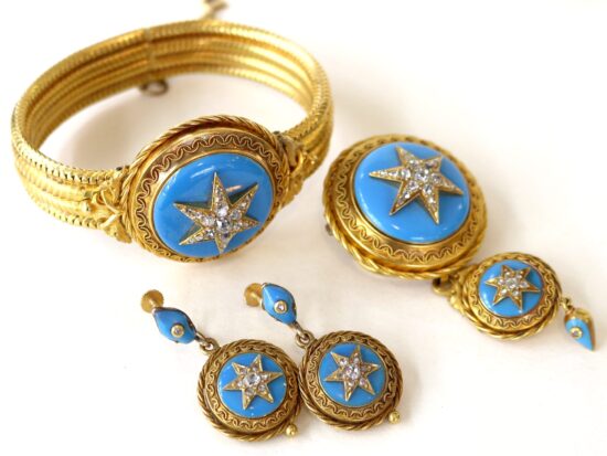 Victorian Turquoise Jewellery Set
