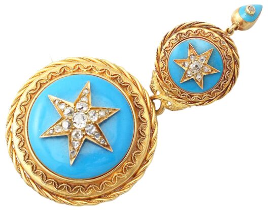 Turquoise Earrings Close Up