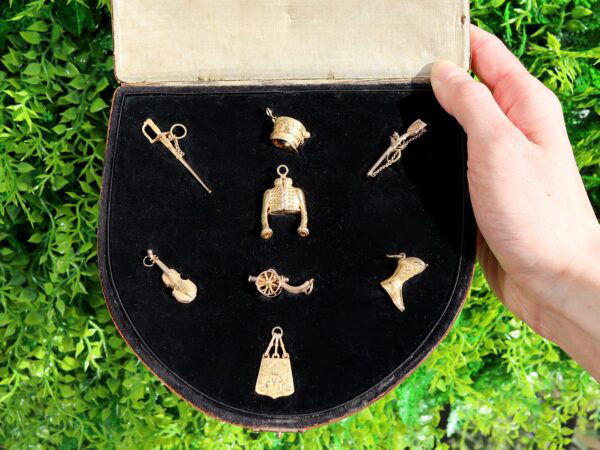 Hussar Charms Box Interior View Outside