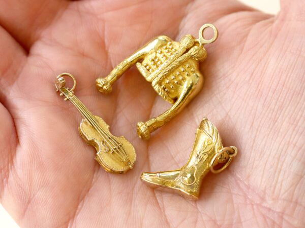Napoleonic Charm Set Close-Up