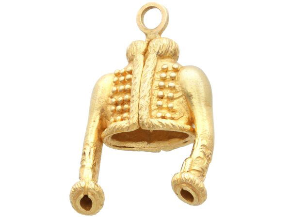 Napoleonic Hussar Jacket Gold Charm Front