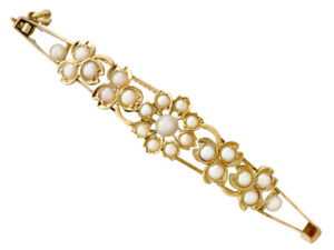 Victorian Seed Pearl Bangle
