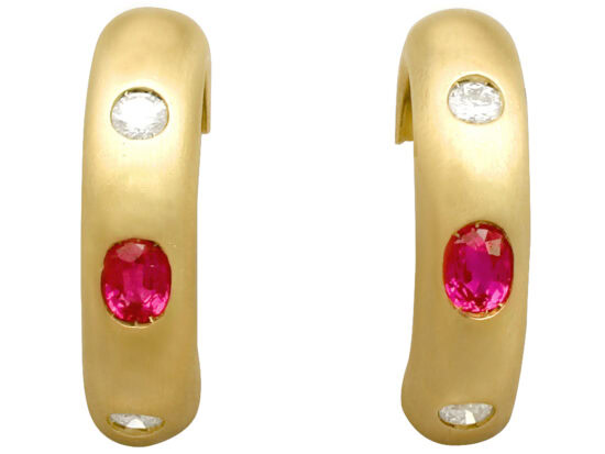 Ruby Earrings
