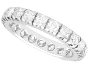 White Gold & Diamond Eternity Ring
