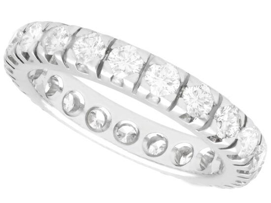 White Gold & Diamond Eternity Ring