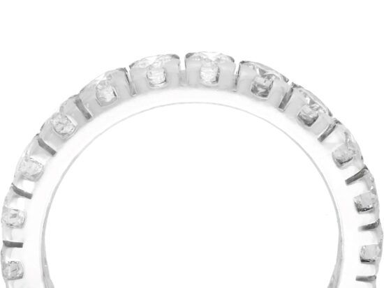 White Gold & Diamond Eternity Ring