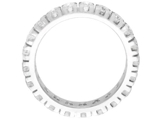 White Gold & Diamond Eternity Ring