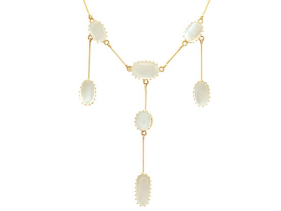 Antique Moonstone Necklace