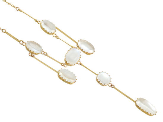 Antique Moonstone Necklace