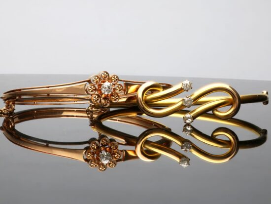 gold bangles