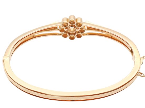 Diamond Bangle Reverse View