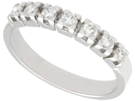 Seven Stone Diamond Eternity Ring