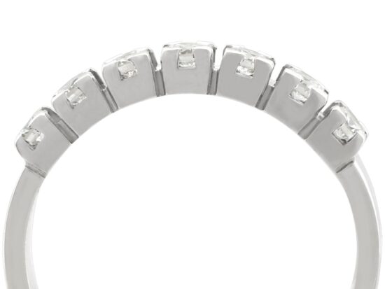 Seven Stone Diamond Eternity Ring setting