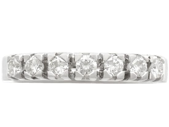 Seven Stone Diamond Eternity Ring
