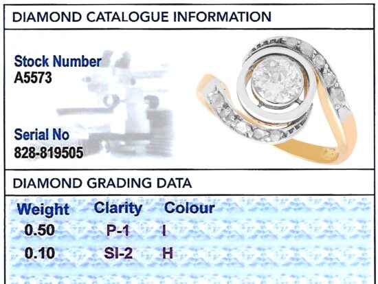 Independent Diamond Grading Card Image