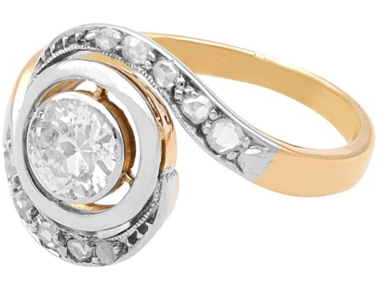 Old European Diamond Centre Detail