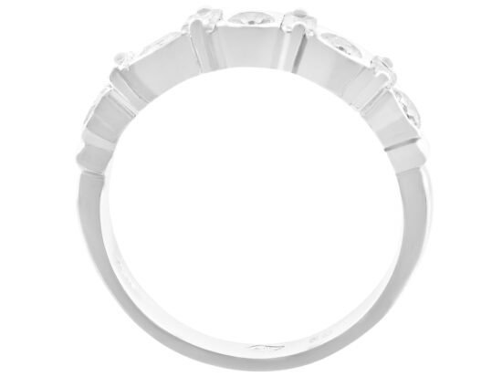 Diamond 18ct White Gold Half Eternity Ring