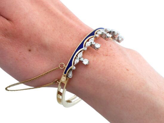 Antique Crown Bracelet Wrist View