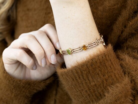 10. Gate bracelet on wrist