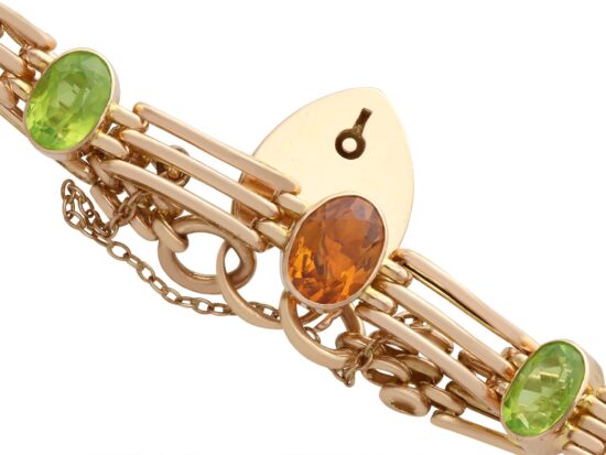 Citrine Bracelet Close Up