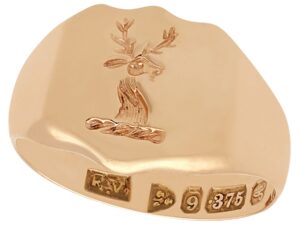Antique Gold Signet Ring
