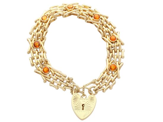 Citrine Bracelet Front View