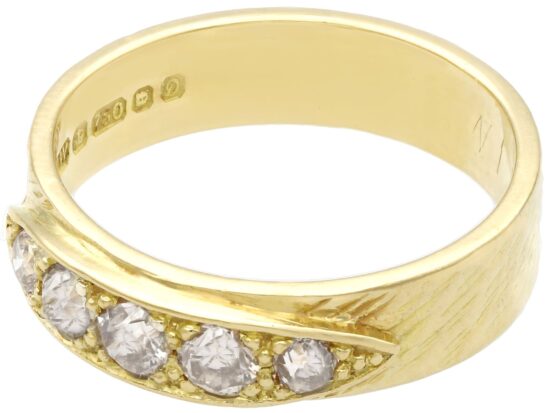 Five Stone Diamond Band