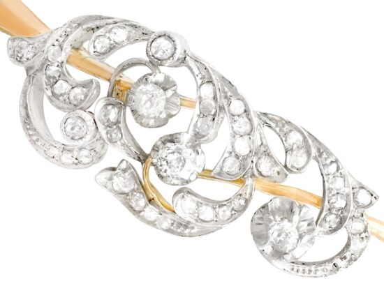 Old Cut Diamond Close Up