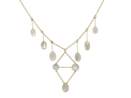 Victorian Moonstone Necklace