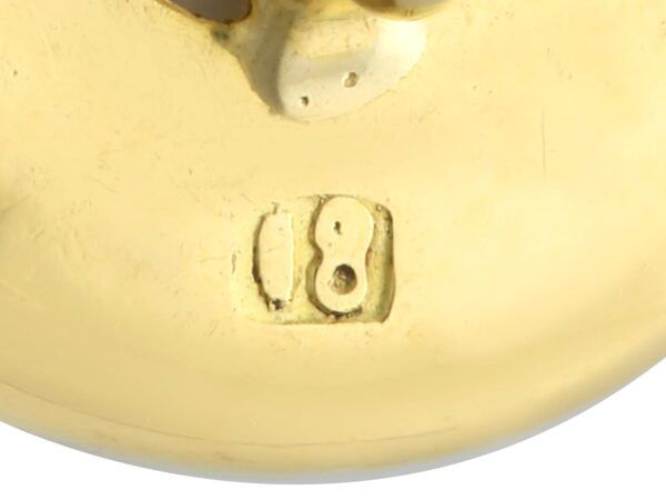 1920's cufflinks hallmarks