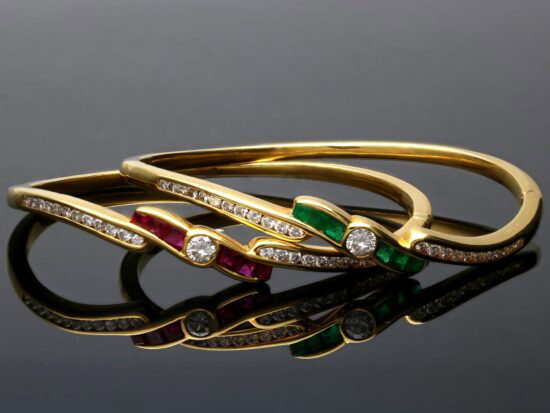 gemstone bangles