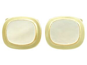 vintage mother of pearl cufflinks