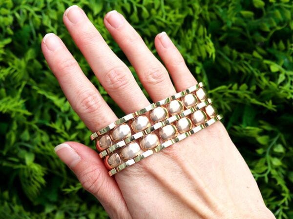 Art Deco Style Gold Bracelet