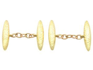 Antique 18ct Yellow Gold Cufflinks