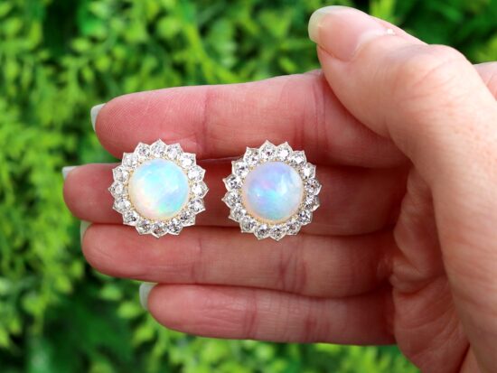 Victorian Opal Earrings