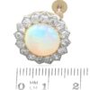 Opal Earrings Pair Measurements