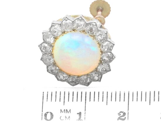 Opal Earrings Pair Measurements