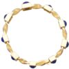 Sapphire yellow Gold Bracelet