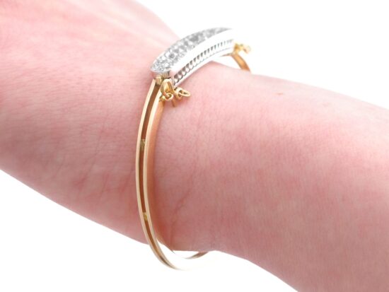 Antique Russian Wrist Bangle View