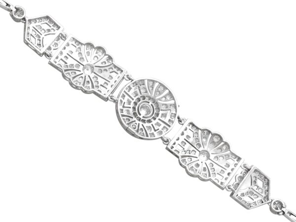 Reverse of Art Deco Diamond Bracelet