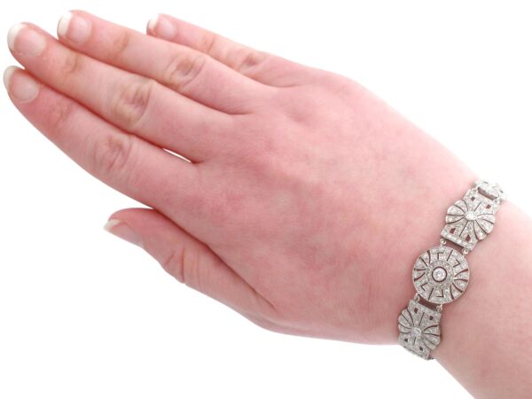 Wearing Vintage 1940s Bracelet