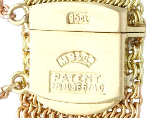 15ct Gold Hallmarks Close-Up