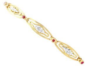 Gold Bracelet Front View