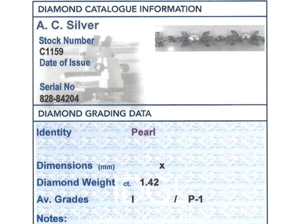 Antique Bracelet Certificate Included