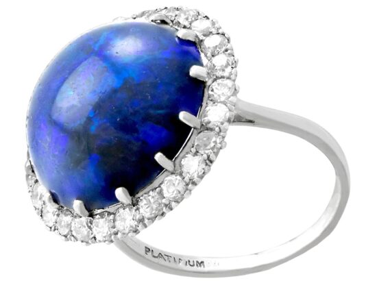 0.78ct Diamond, Platinum Dress Ring