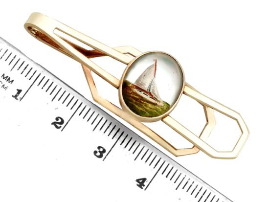 1940s Gents Tie Clip size
