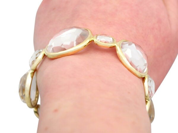Ippolita Rock Crystal Bangle On Wrist