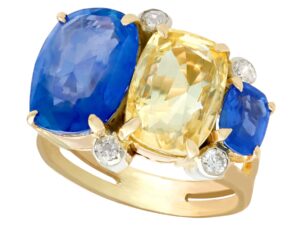 Vintage Sapphire Cocktail Ring