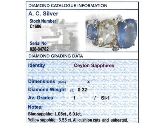 Independent Diamond Report Card