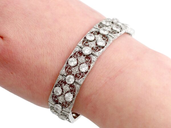 Antique French Platinum Wrist View